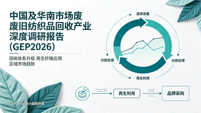 中国及华南市场废旧纺织品回收产业深度调研报告(GEP2026)